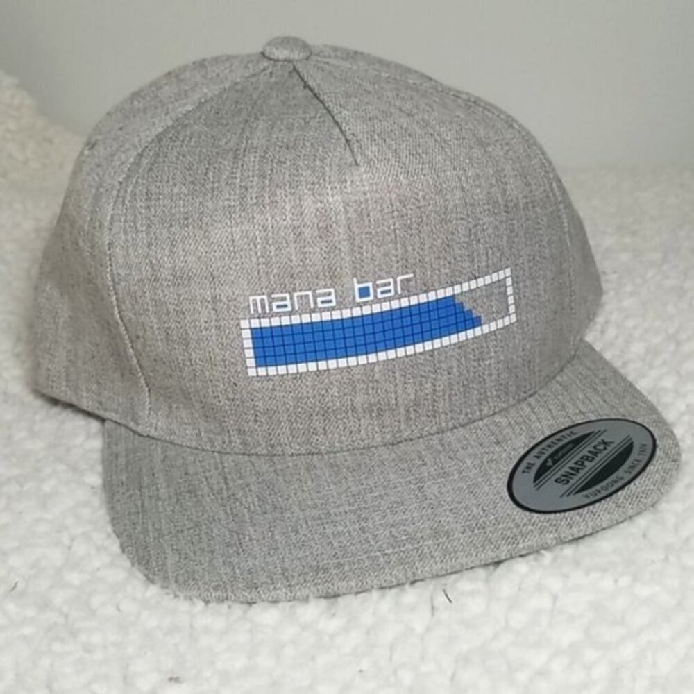 Mana Bar Classic Gamers Snapback Hat OSFM